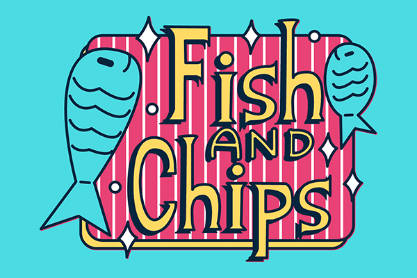 Fish & Chips Poster